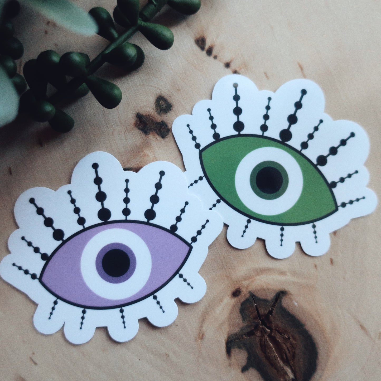 Evil Eye Lash Sticker