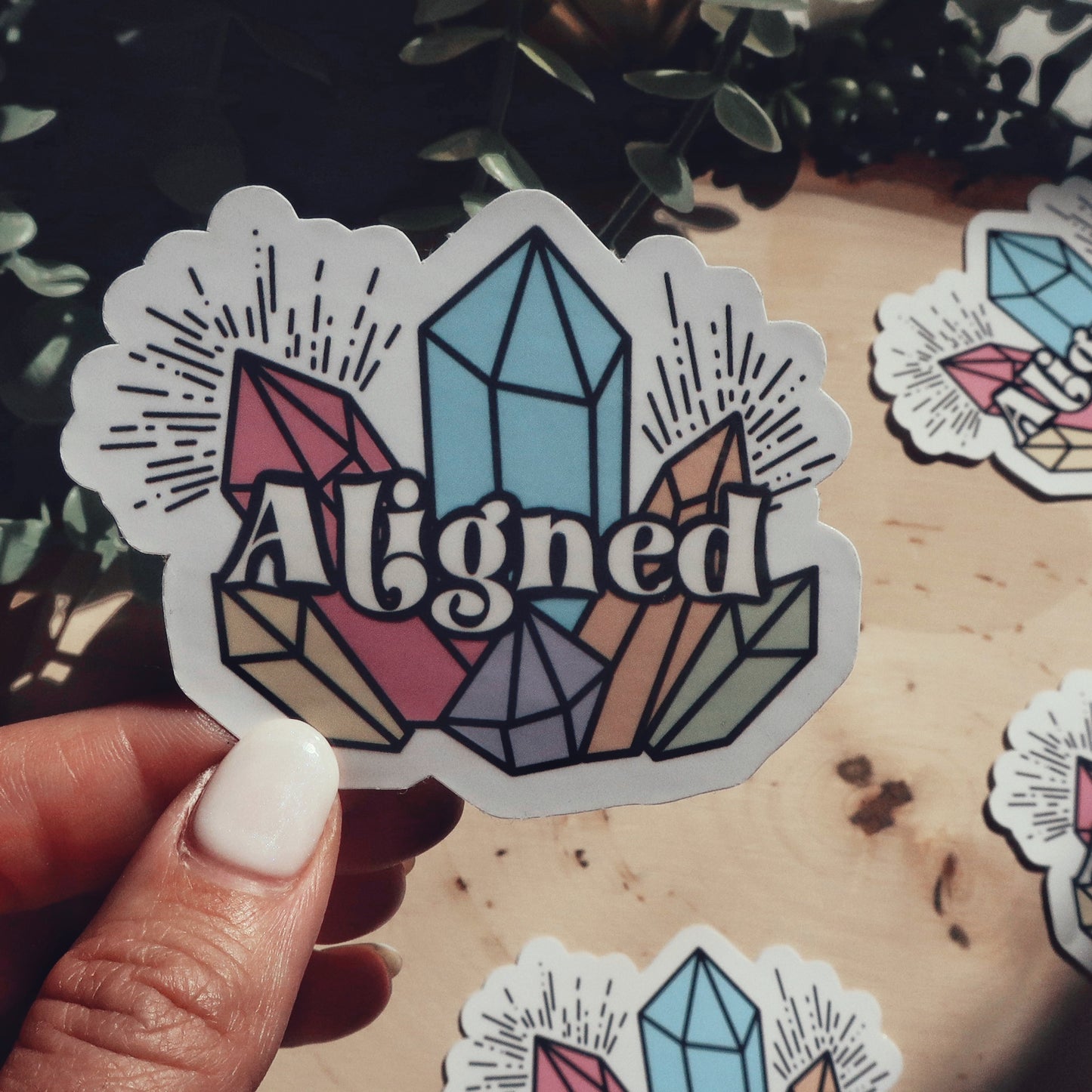 Aligned Crystals