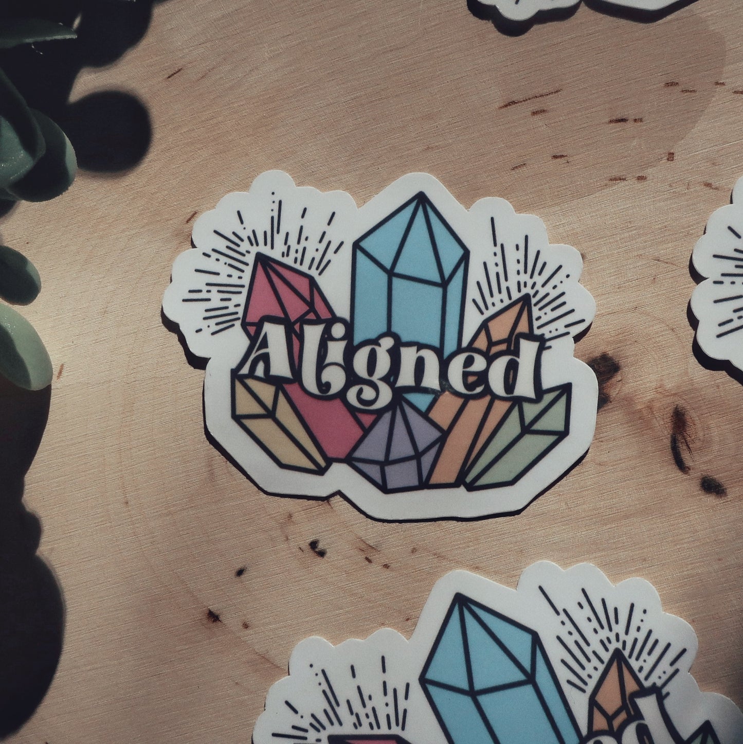 Aligned Crystals